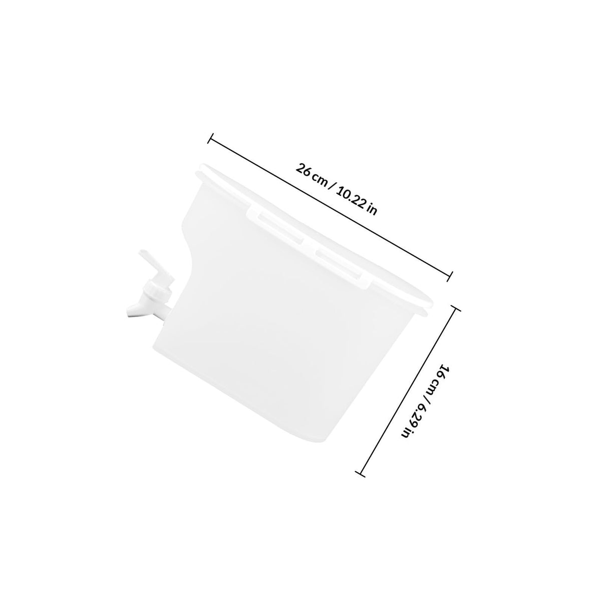 Water Jug with Faucet Large Capacity PP Container B61919