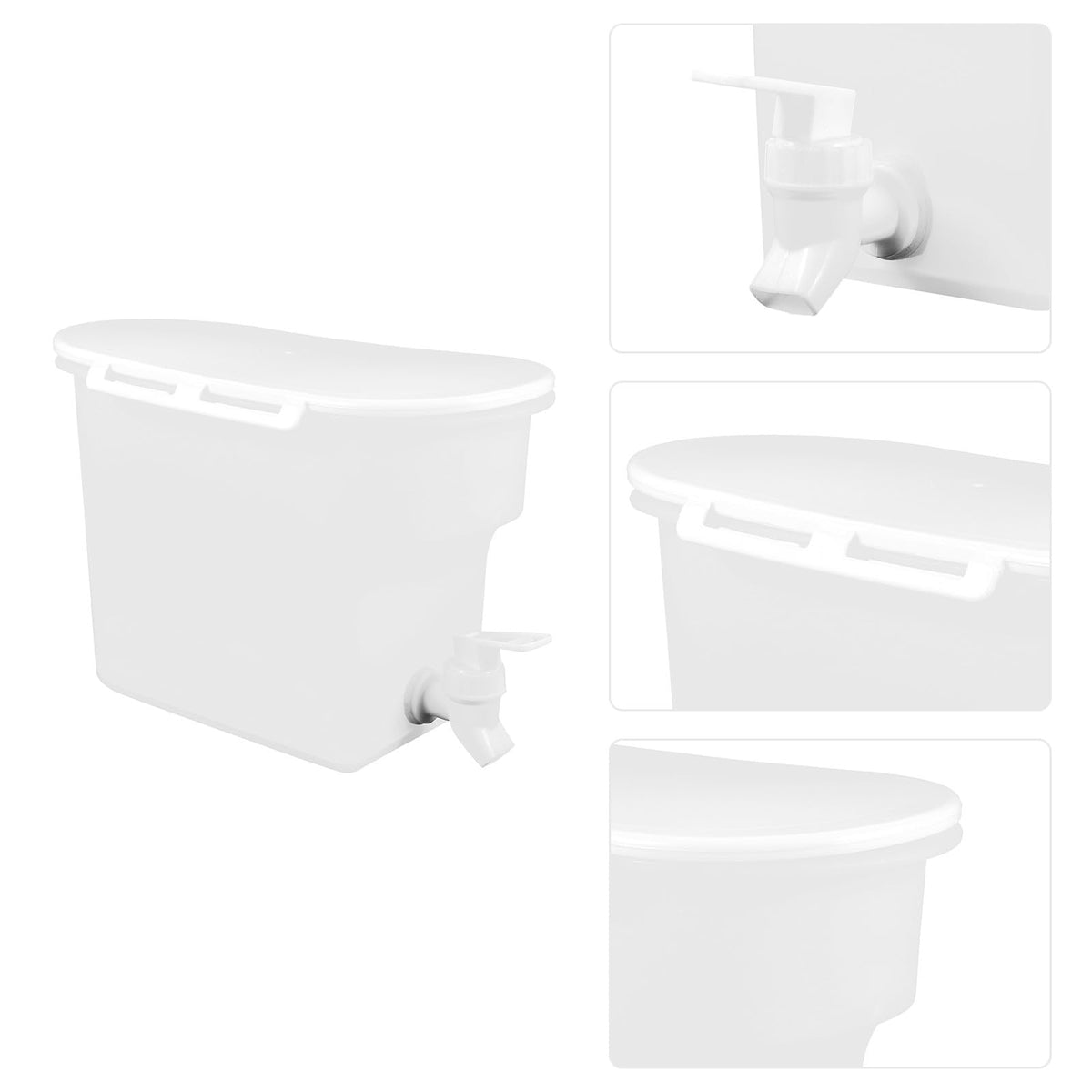 Water Jug with Faucet Large Capacity PP Container B61919
