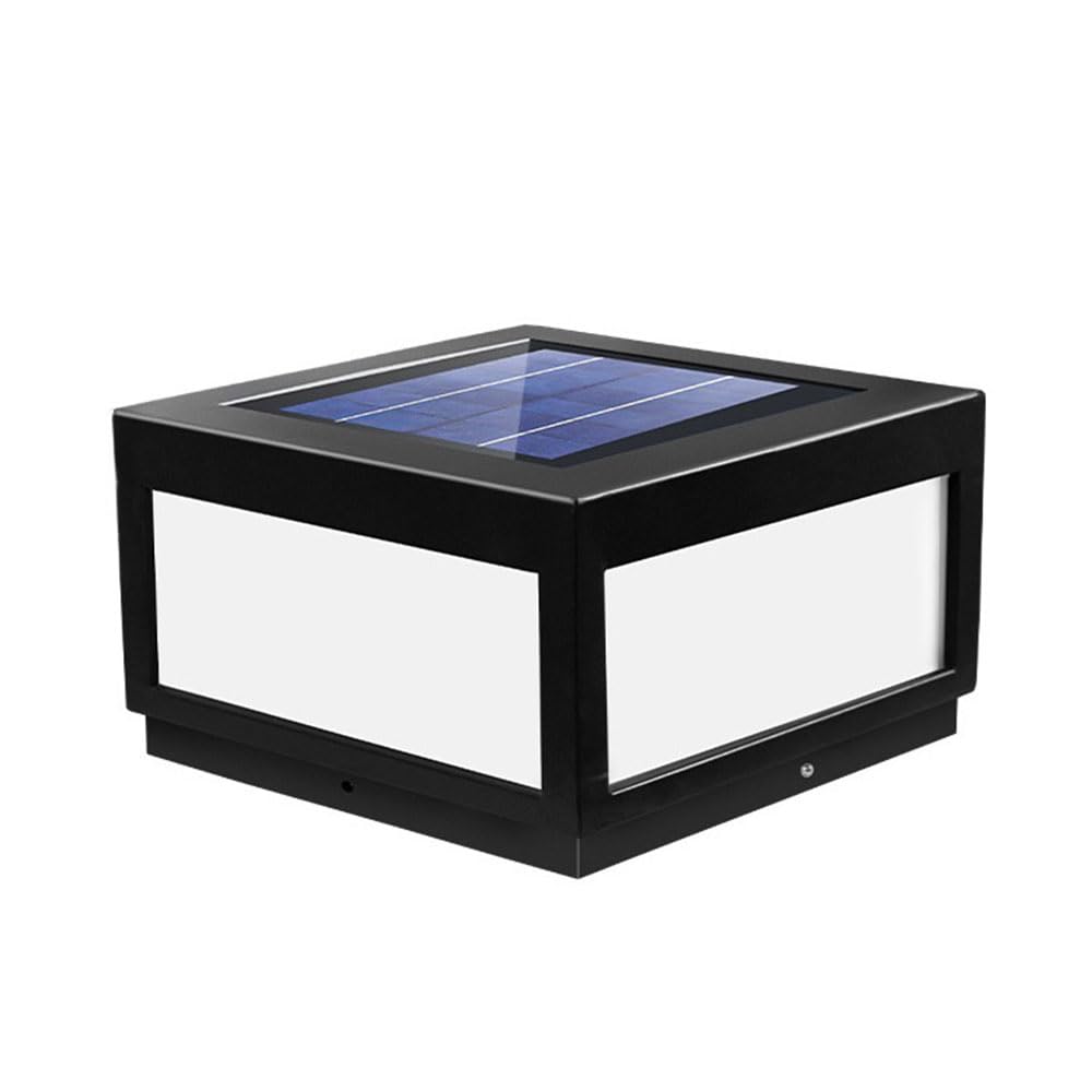 Solar Powered Waterproof Outdoor Post Lights Warm White Z37652
