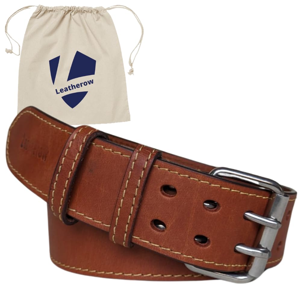2" Wide Oil-Tanned Leather Tool Belt T597