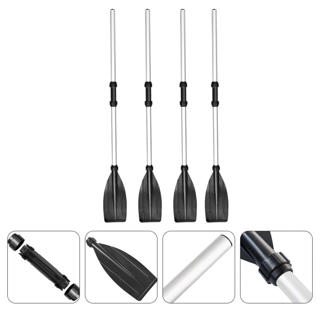 Boat Paddle Detachable Aluminum Alloy 2 Pairs H78634
