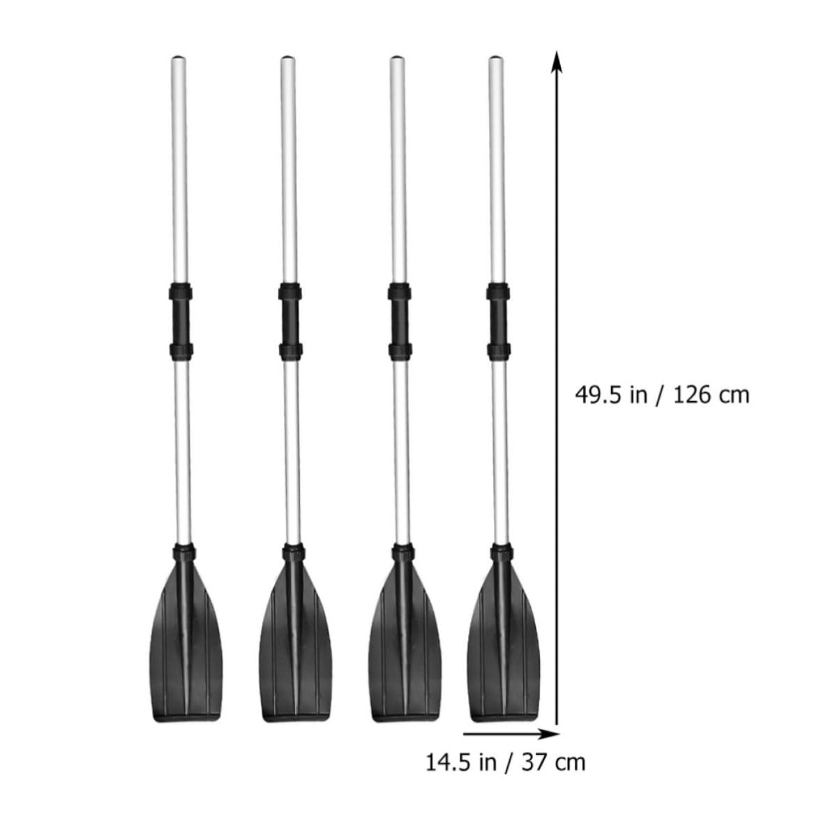 Boat Paddle Detachable Aluminum Alloy 2 Pairs H78634
