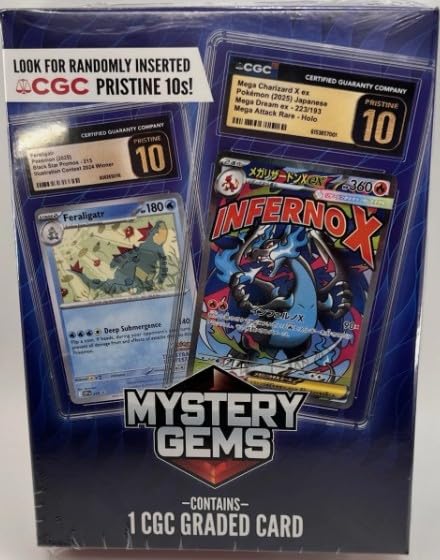 Pokemon Mystery Gems 1 CGC Graded Card H250432