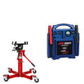1000-Pound Air and Hydraulic Telescopic Transmission Jack and 1700 Peak Amp 12 Volt Jump Starter S886