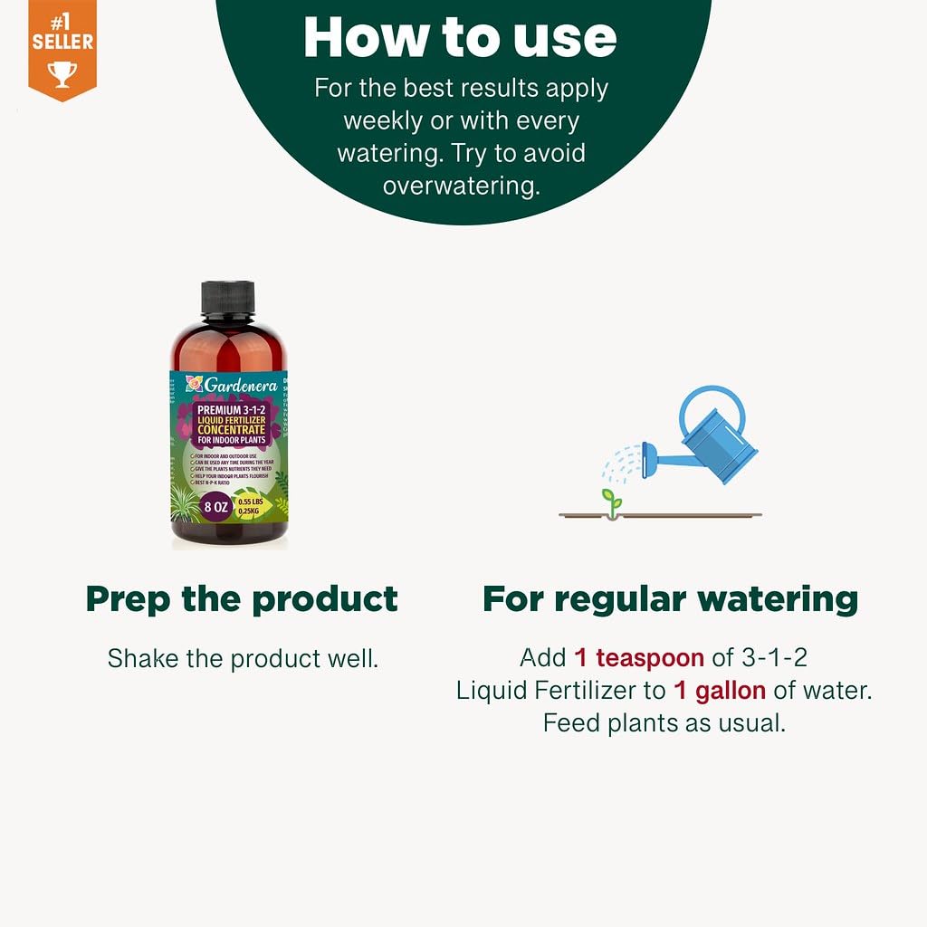Liquid Citrus Tree Fertilizer 3-1-2 Concentrate 8oz U8536