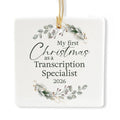 Ceramic 3-inch Square Ornament C512139