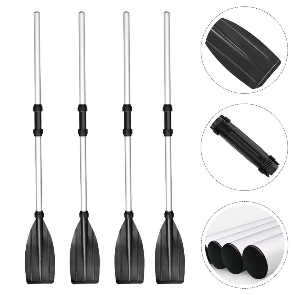 Boat Paddle Detachable Aluminum Alloy 2 Pairs H78634