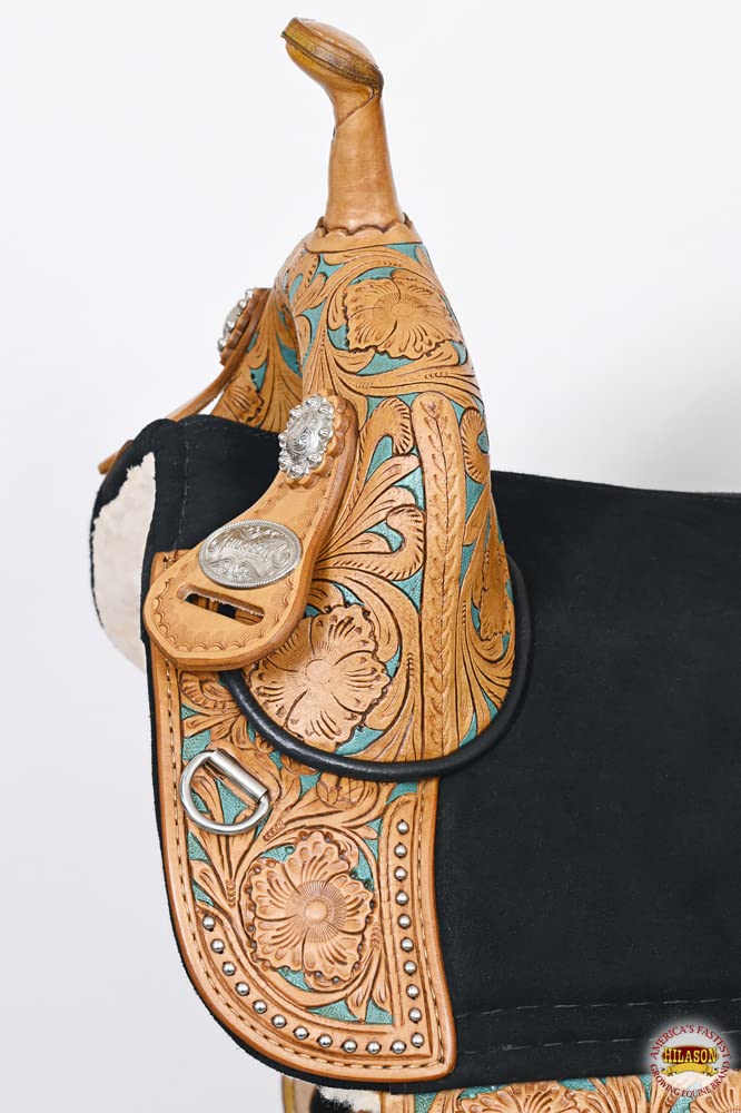 Child Treeless Western Saddle Tan Leather M1114