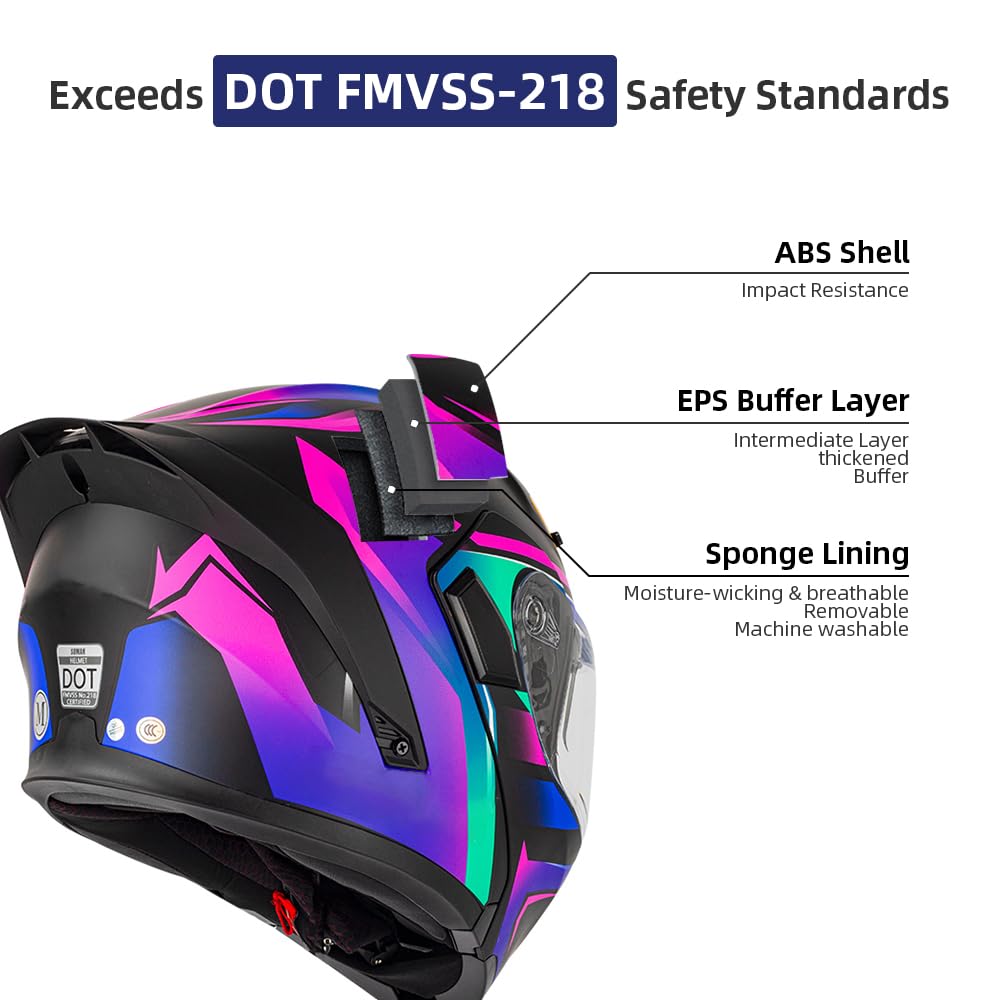 Modular Motorcycle Helmets with Bluetooth P77939