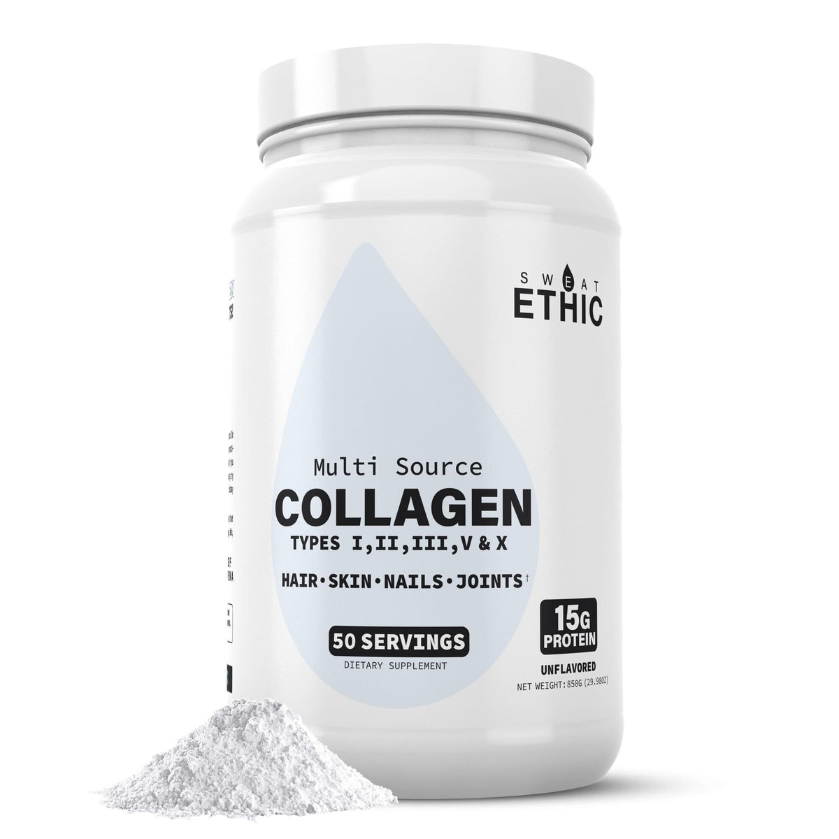 Unflavored Hydrolyzed Collagen Peptides Powder T653