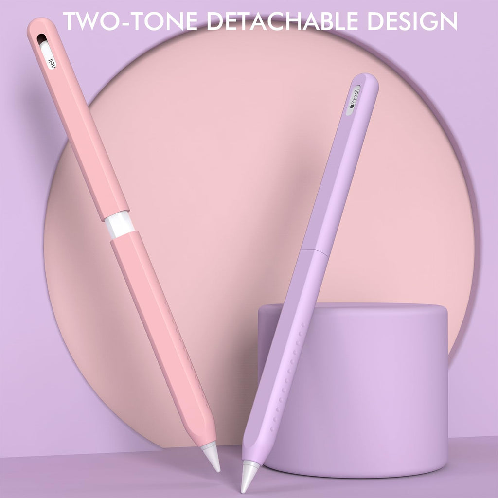2 Pack Silicone Case for Apple Pencil 2nd Generation I724