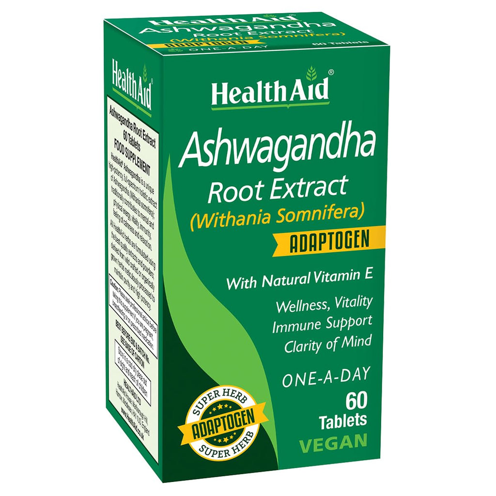 Ashwagandha 350 mg Vegan Standardized Root Extract 60 Tablets W95453