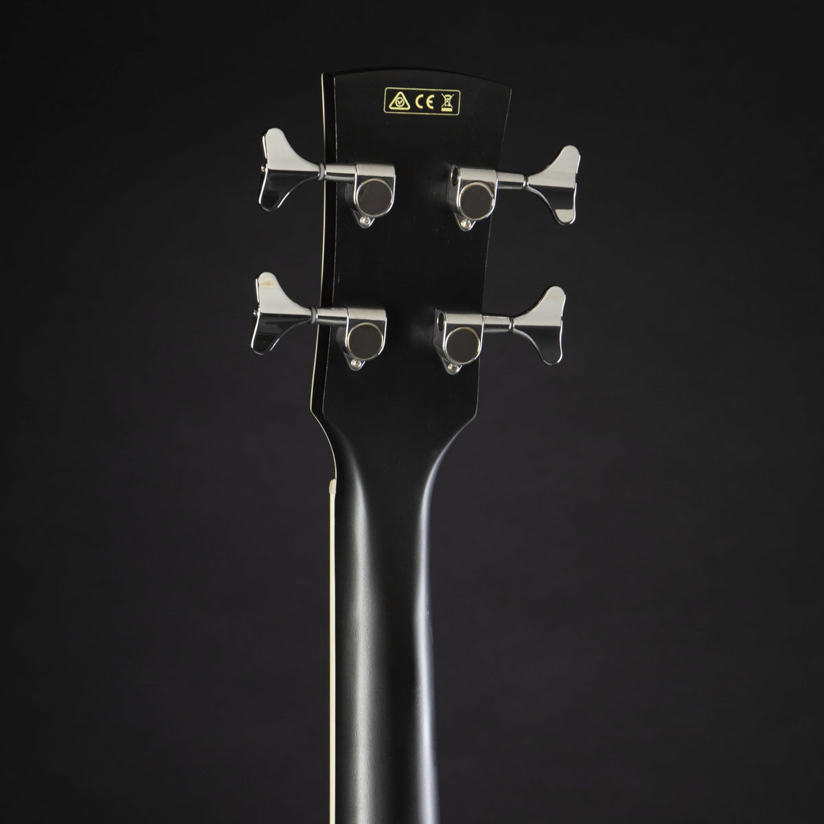 Weathered Black Acoustic-electric Bass Z744