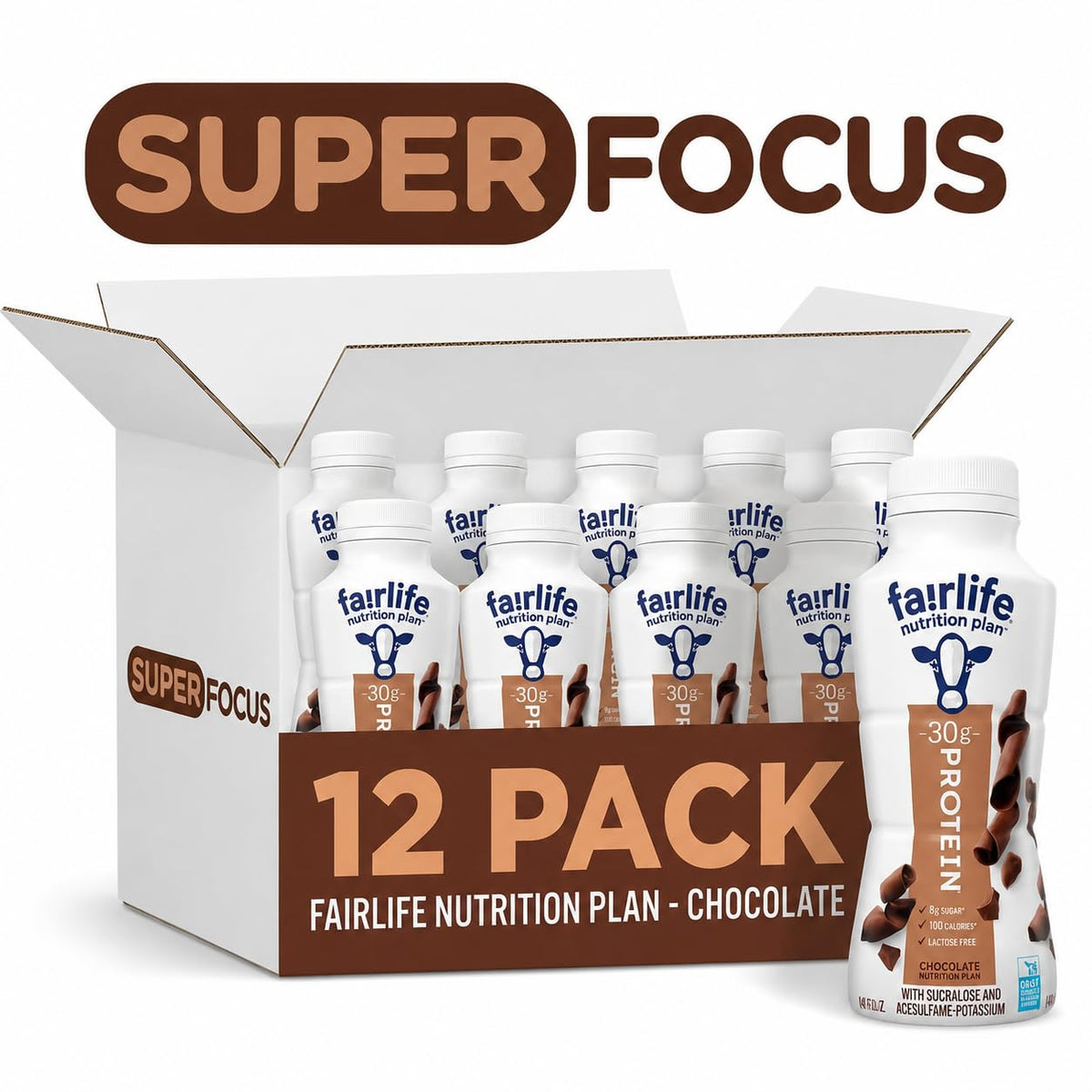 High Protein Chocolate Shake 12 Pack F133332