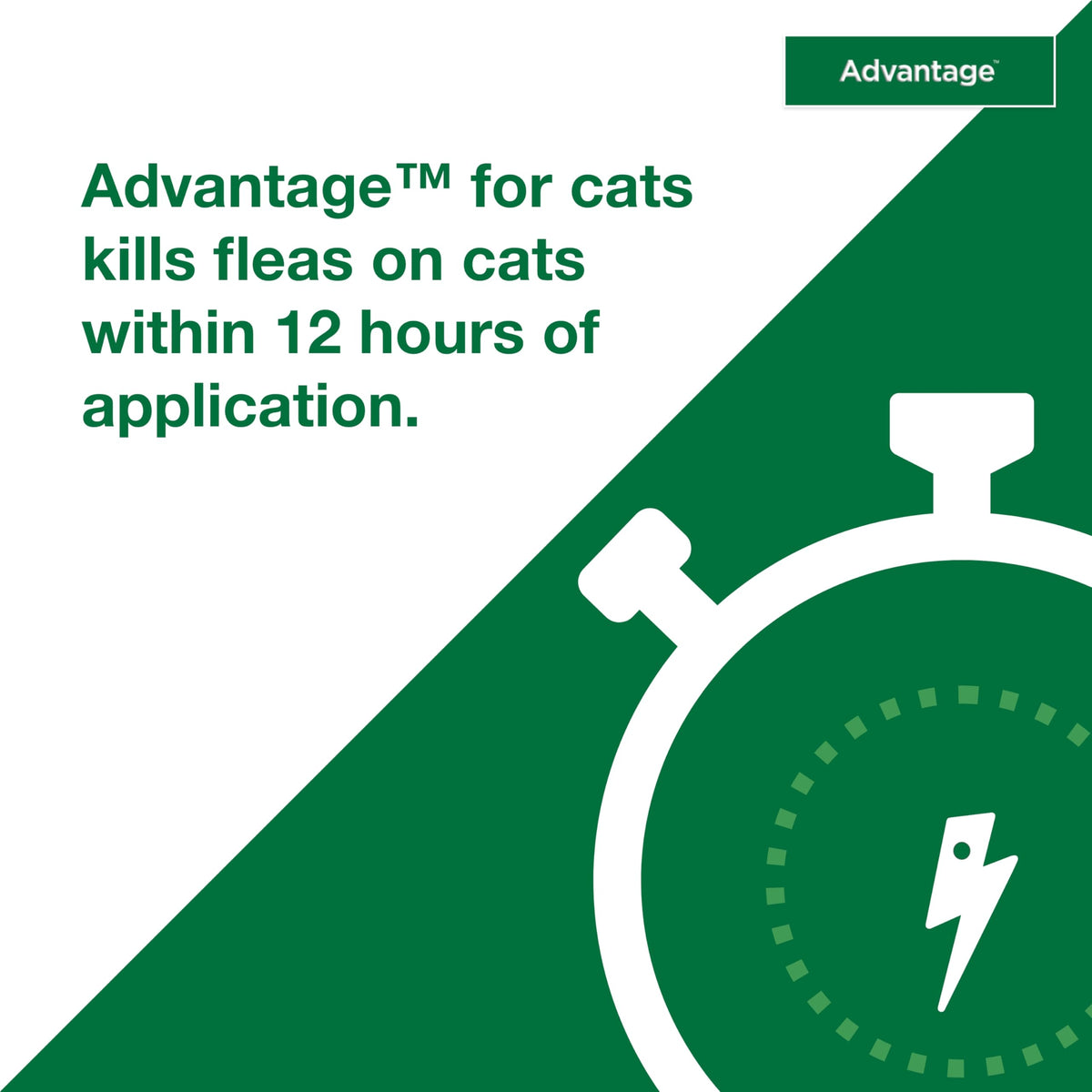 Topical Cat Flea Treatment and Prevention for Small Cats 2-9 lbs K1620