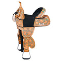 Child Treeless Western Saddle Tan Leather M1114