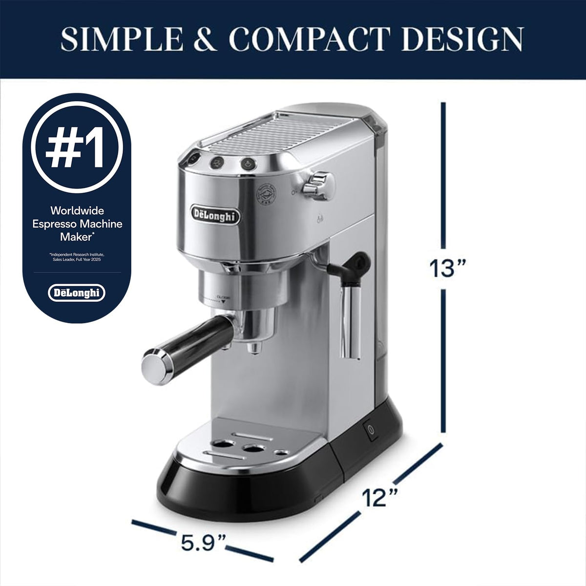 Espresso Machine with Frother T5683