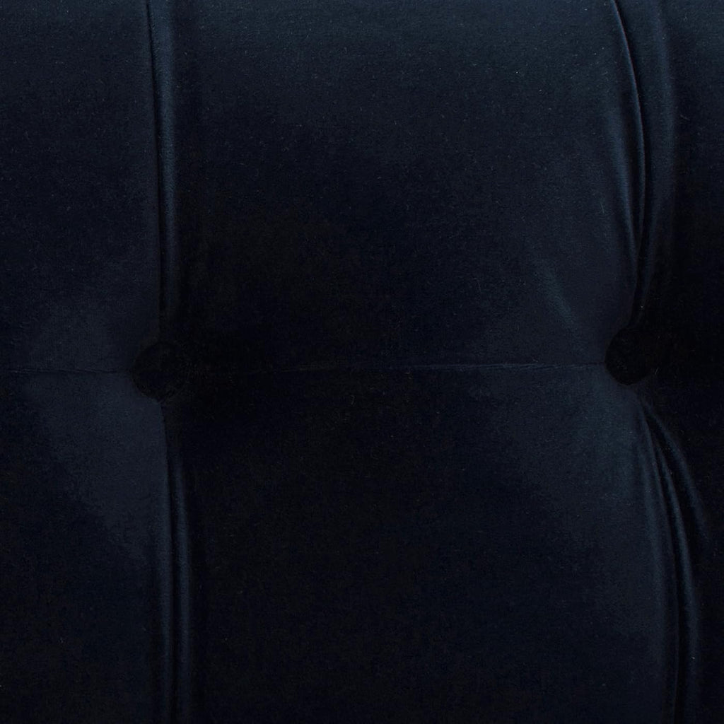 Dark Navy Blue Performance Velvet Tufted Sofa G386