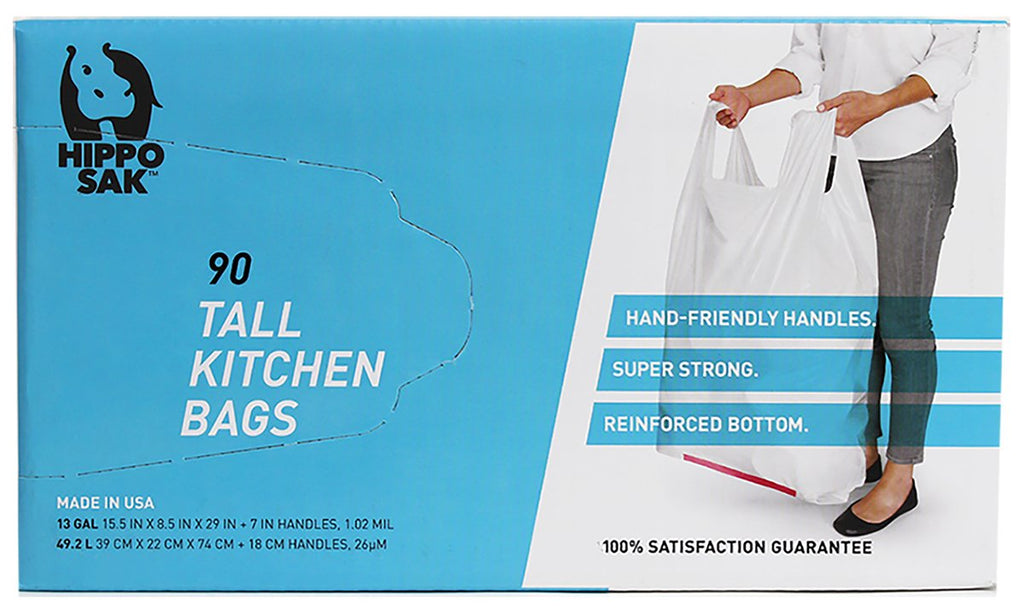 13 Gallon Tall Kitchen Trash Bags 90 Count C93435