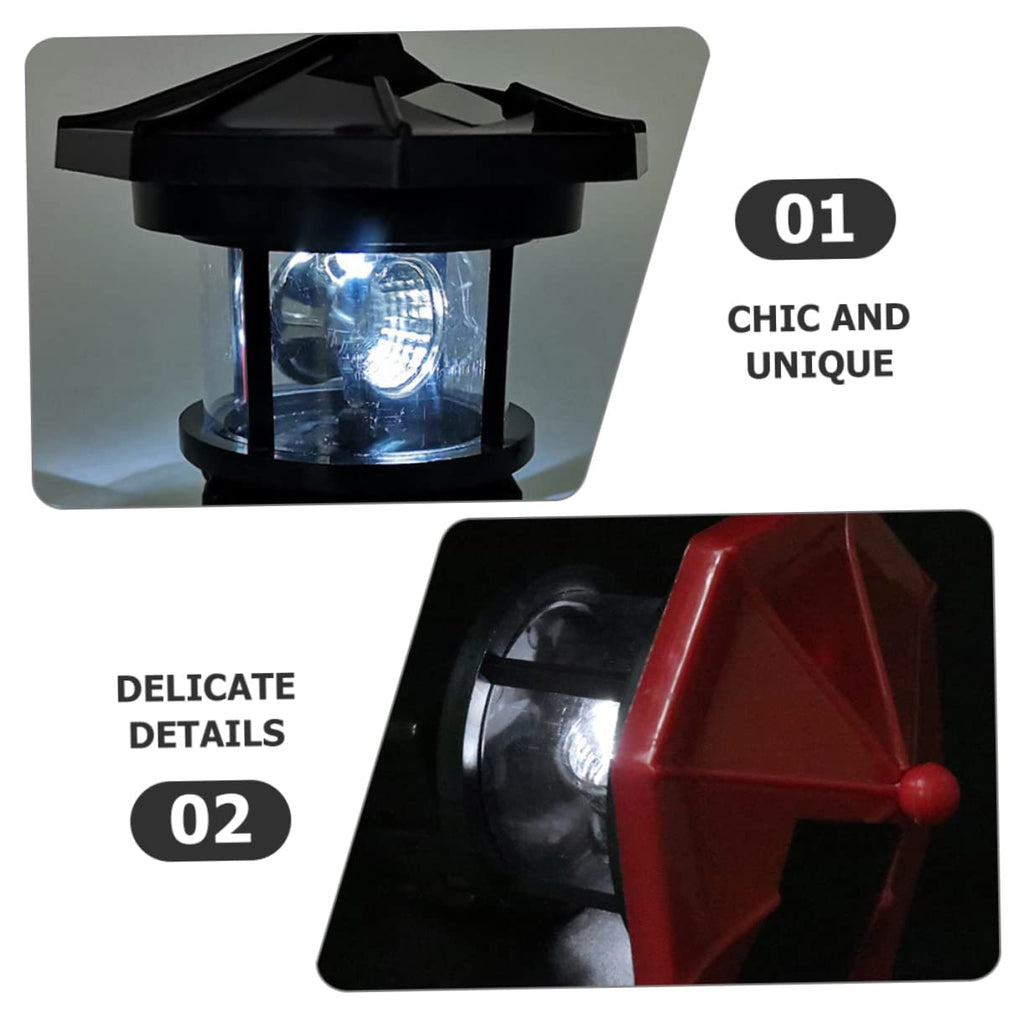 Solar Powered Lighthouse LED Garden Light X281