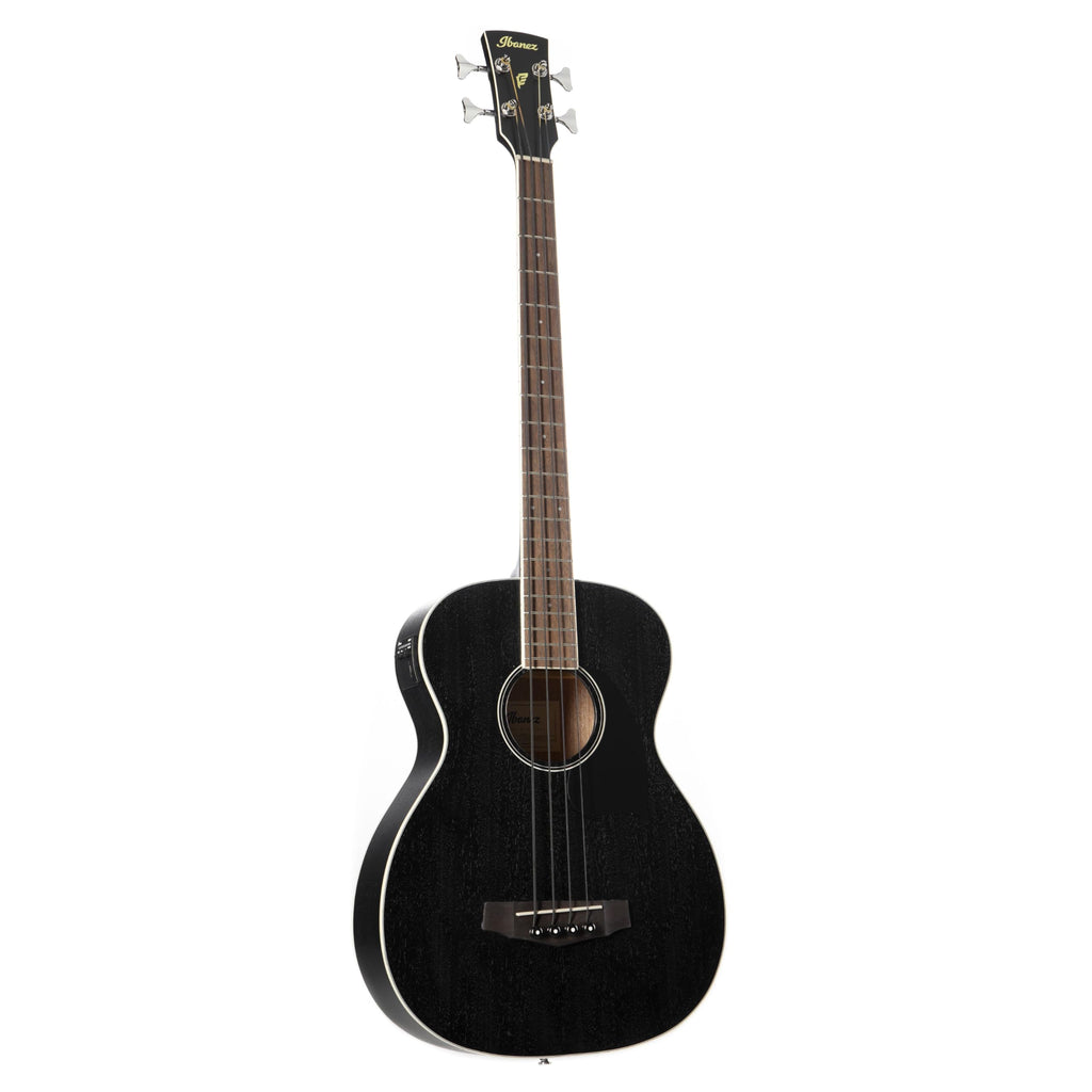 Weathered Black Acoustic-electric Bass Z744