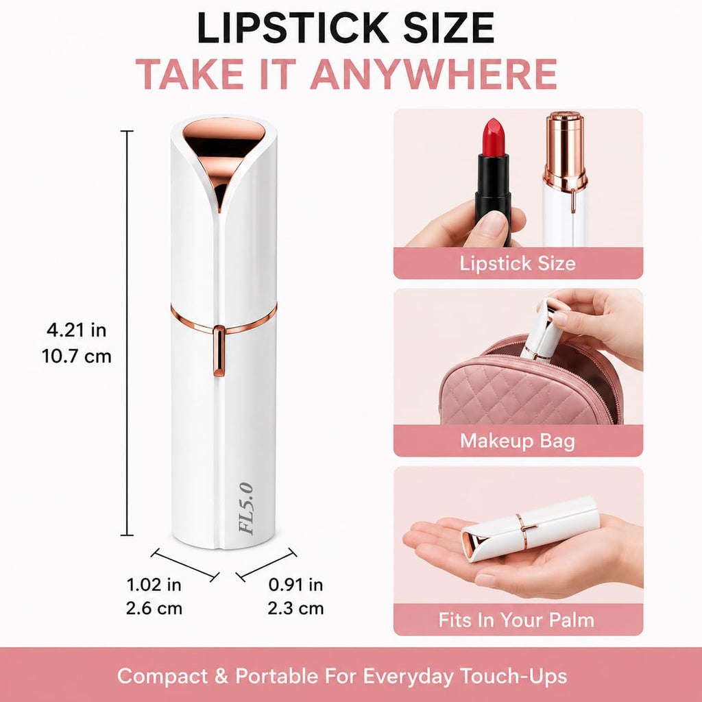Facial Hair Remover with LED Light A158526