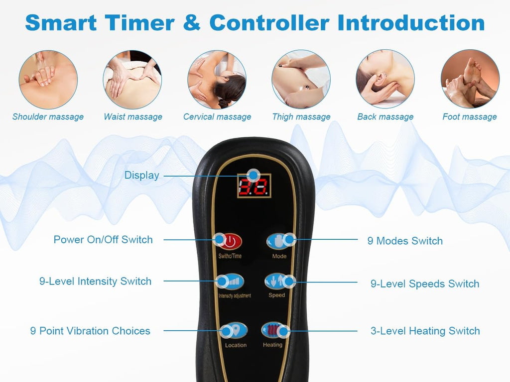 Full Body Massage Mat with Heat H402351