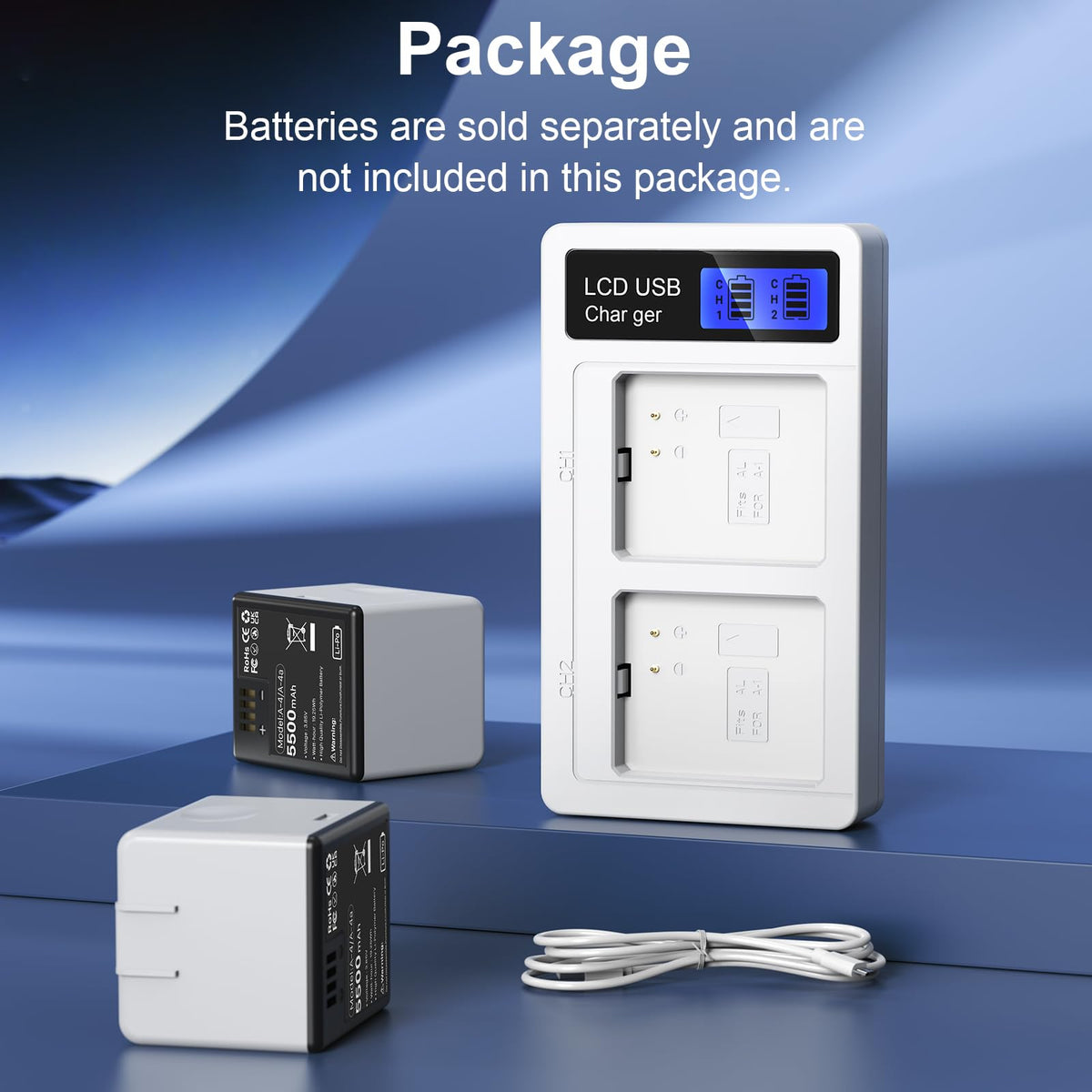 Charger Station for Arlo Pro 5S/4/3/Arlo Ultra/Ultra2 Battery P459332