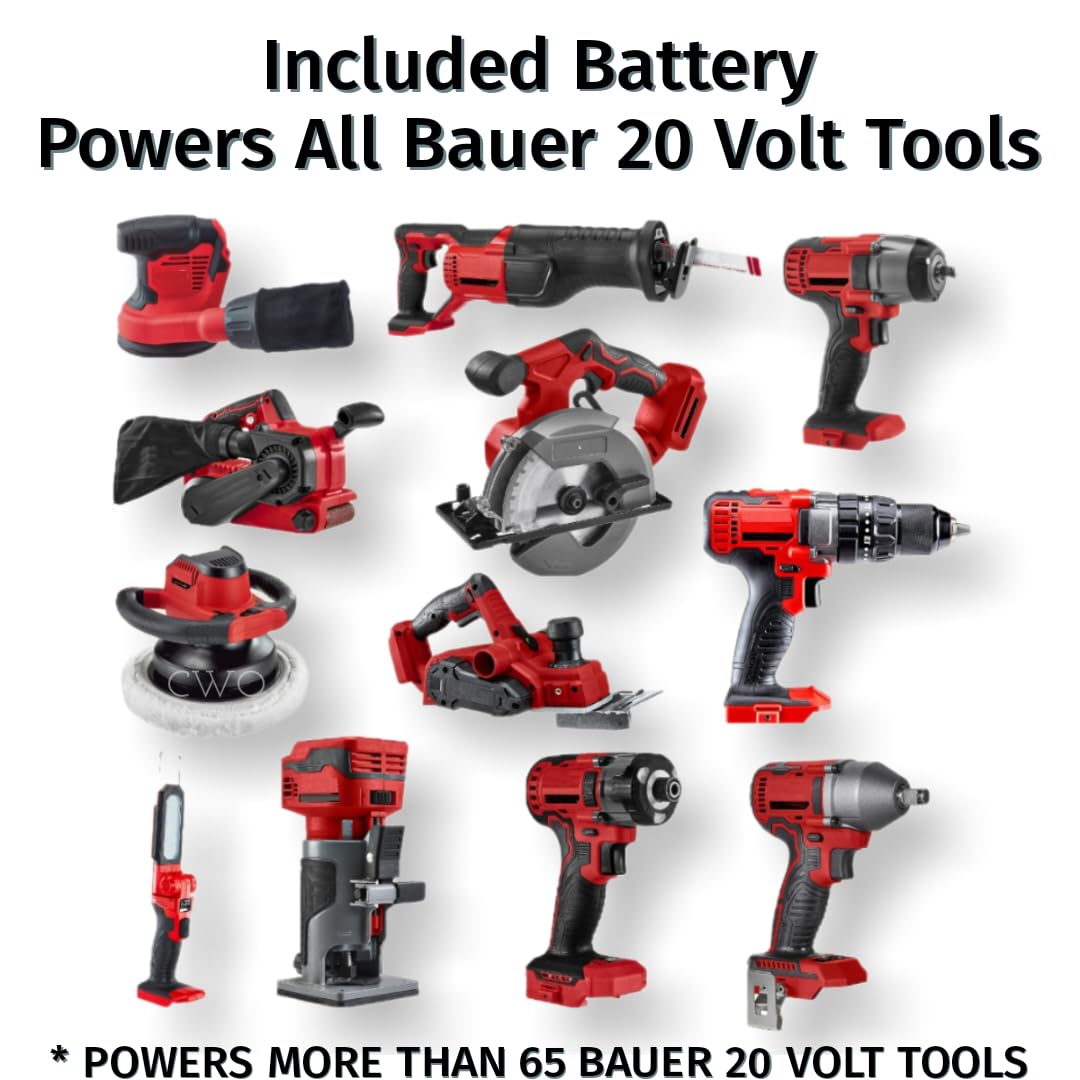 20-Volt Lithium-Ion Cordless Combo Kit with Brushless Oscillating Multi-Tool, 5Ah Battery & Charger V998393