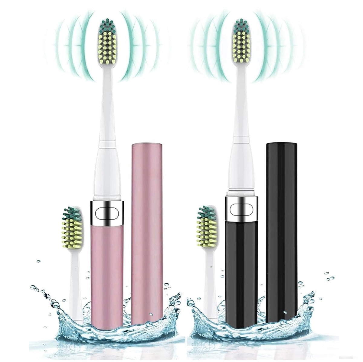 2-Pack Travel Electric Toothbrush P19471