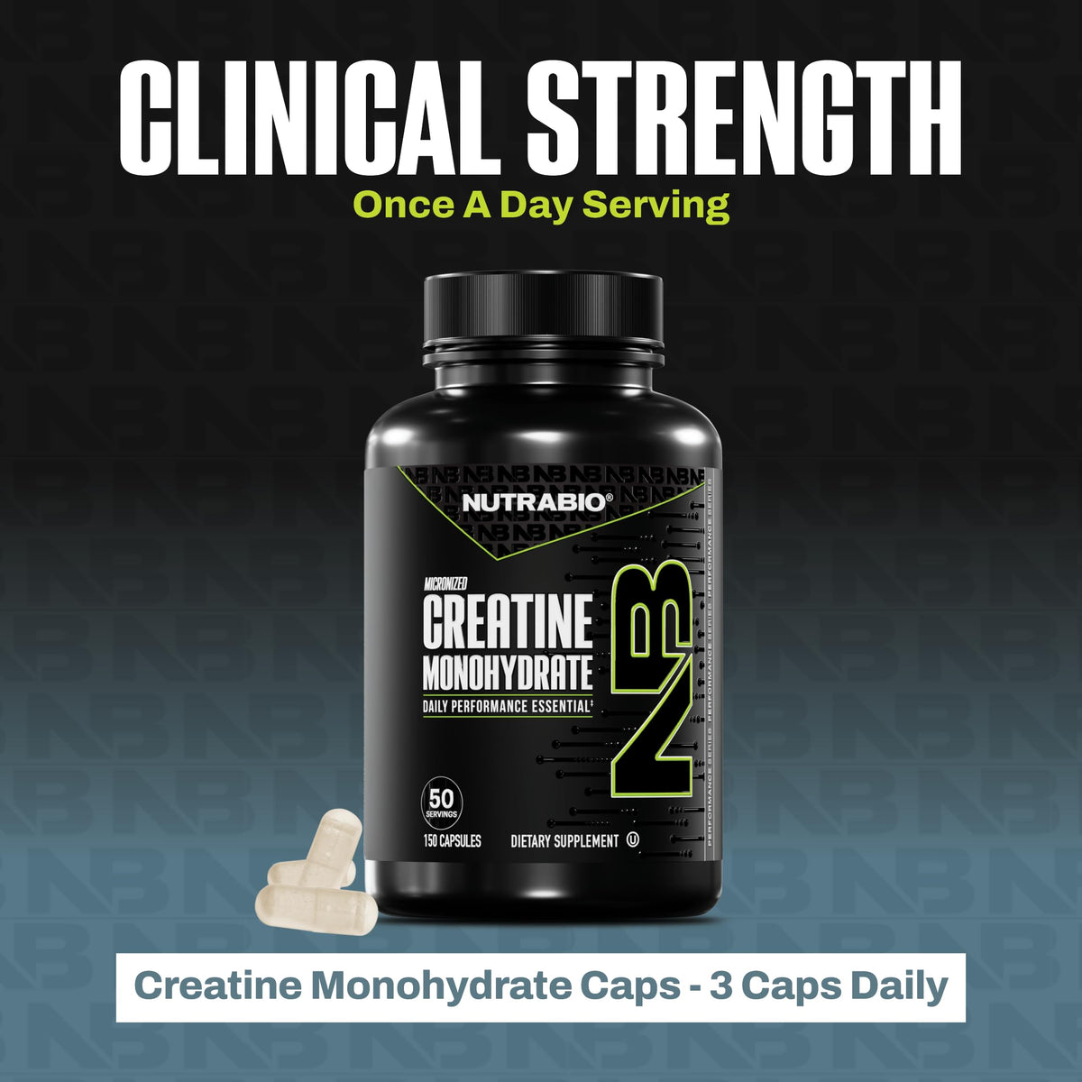 Micronized Creatine Monohydrate Capsules I564