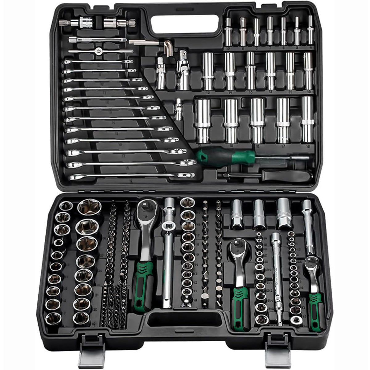 216 Pc Ratchet Socket Wrench Set S295729