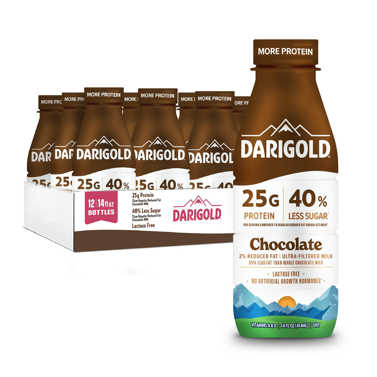 High Protein Chocolate Milk 14oz 12ct M501500