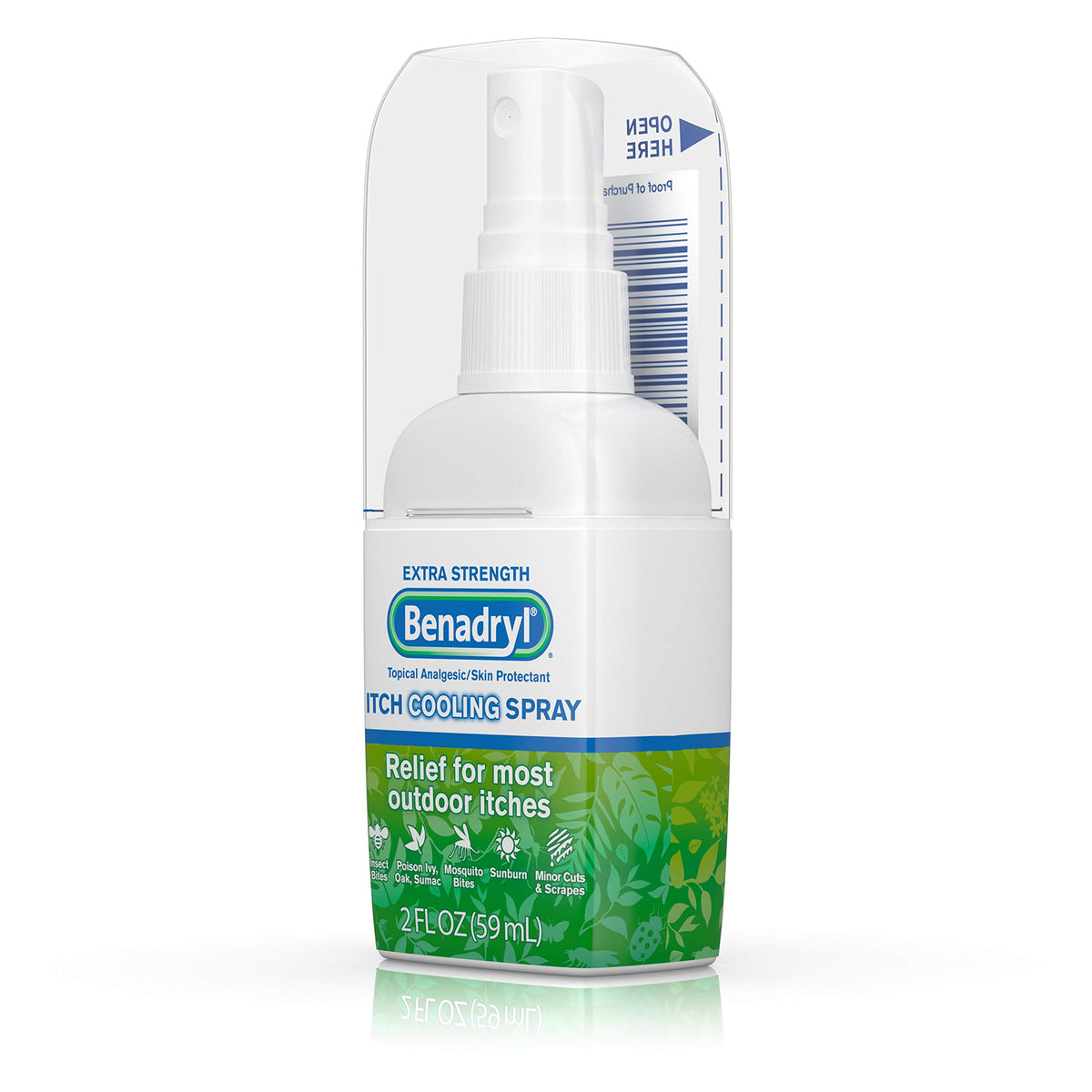 Extra Strength Itch Relief Spray 2 oz (Pack of 2) Q885699