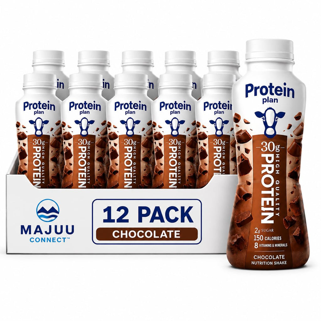 High Protein Chocolate Nutrition Shake 12 Pack 11.5 Fl Oz F51483