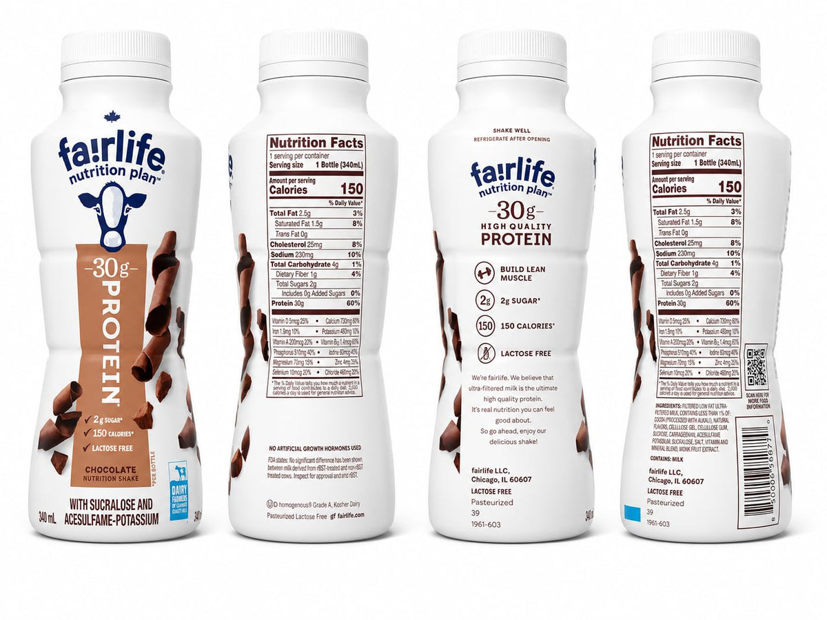 High Protein Chocolate Shake 12 Pack F133332
