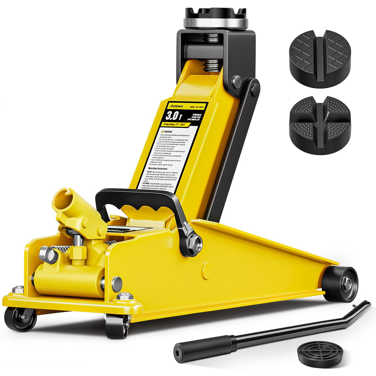 Heavy Duty 3 Ton Hydraulic Floor Jack F6219
