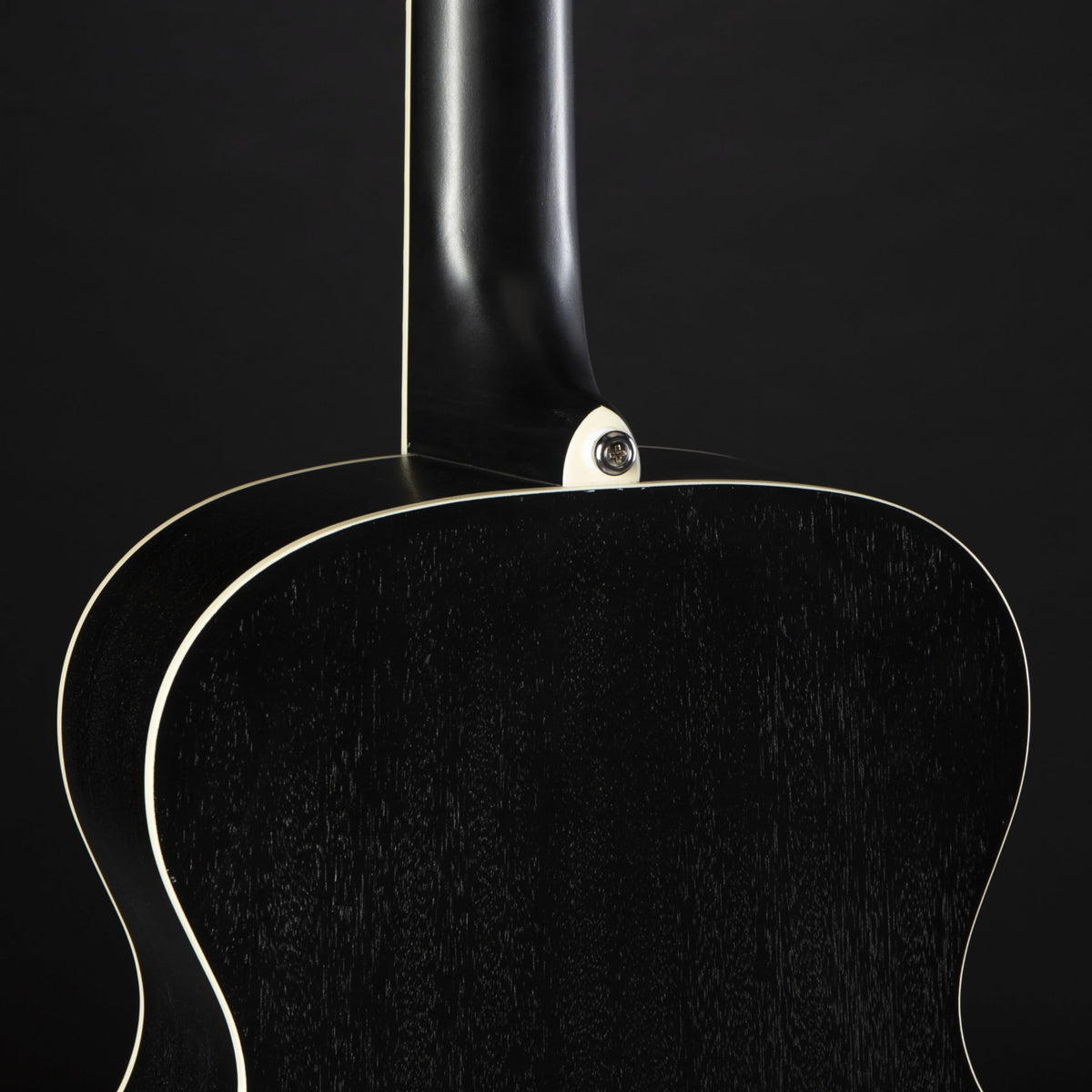 Weathered Black Acoustic-electric Bass Z744