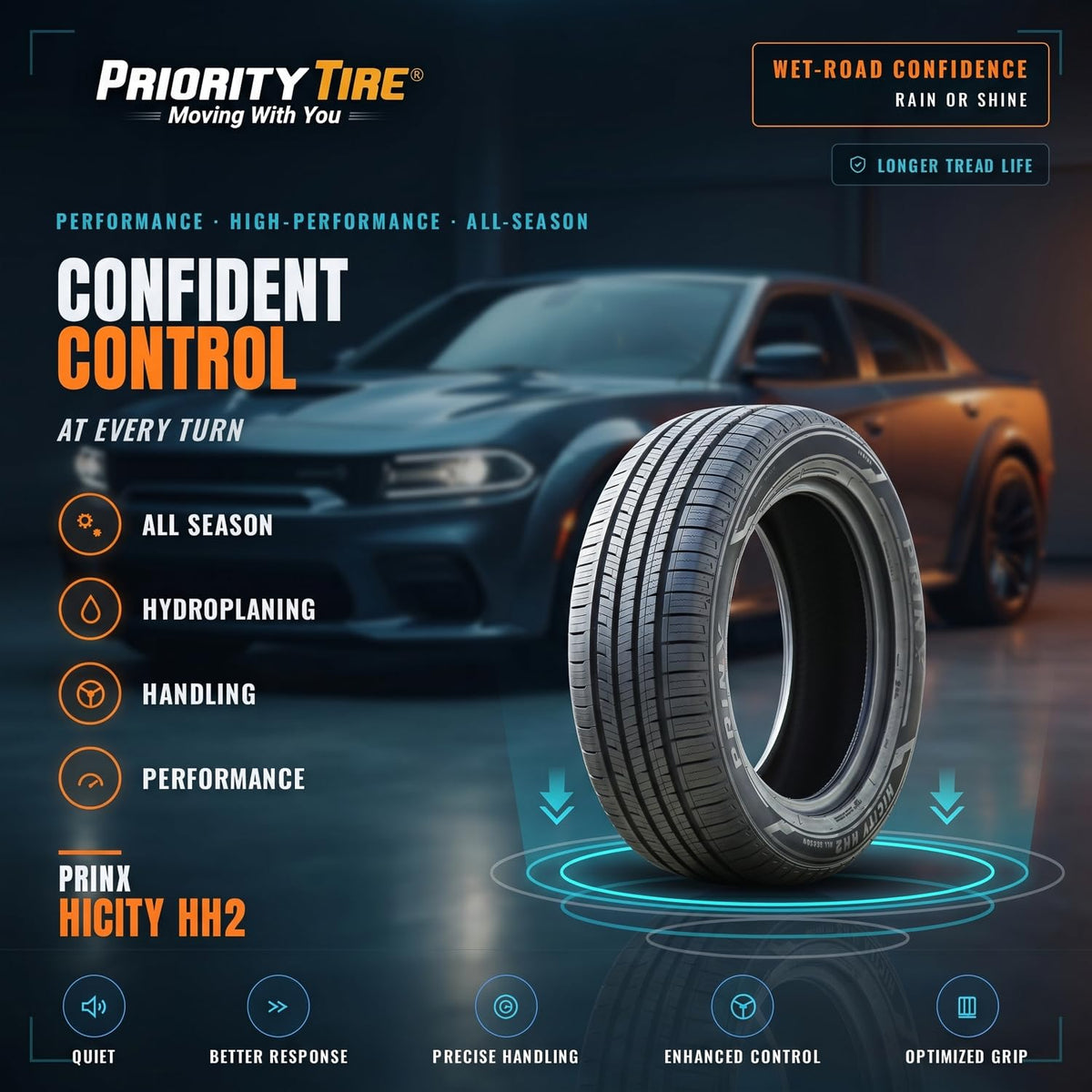All Season 205/65R15 99H XL Passenger Tire C613349