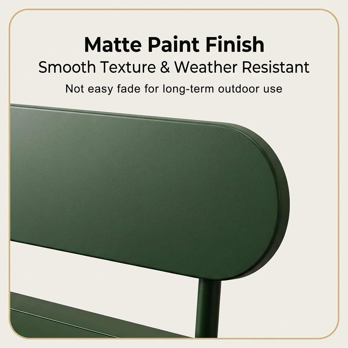 Metal Outdoor Bench O169