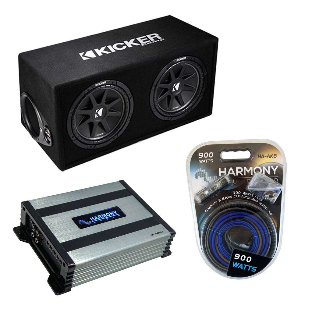 12" Ported Sub Box with Amp A707