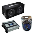 12" Ported Sub Box with Amp A707