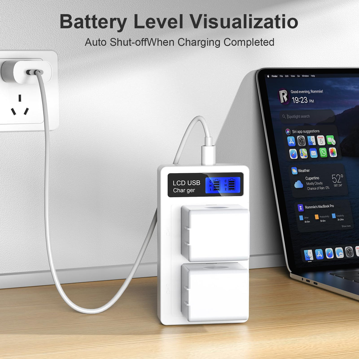 Charger Station for Arlo Pro 5S/4/3/Arlo Ultra/Ultra2 Battery P459332