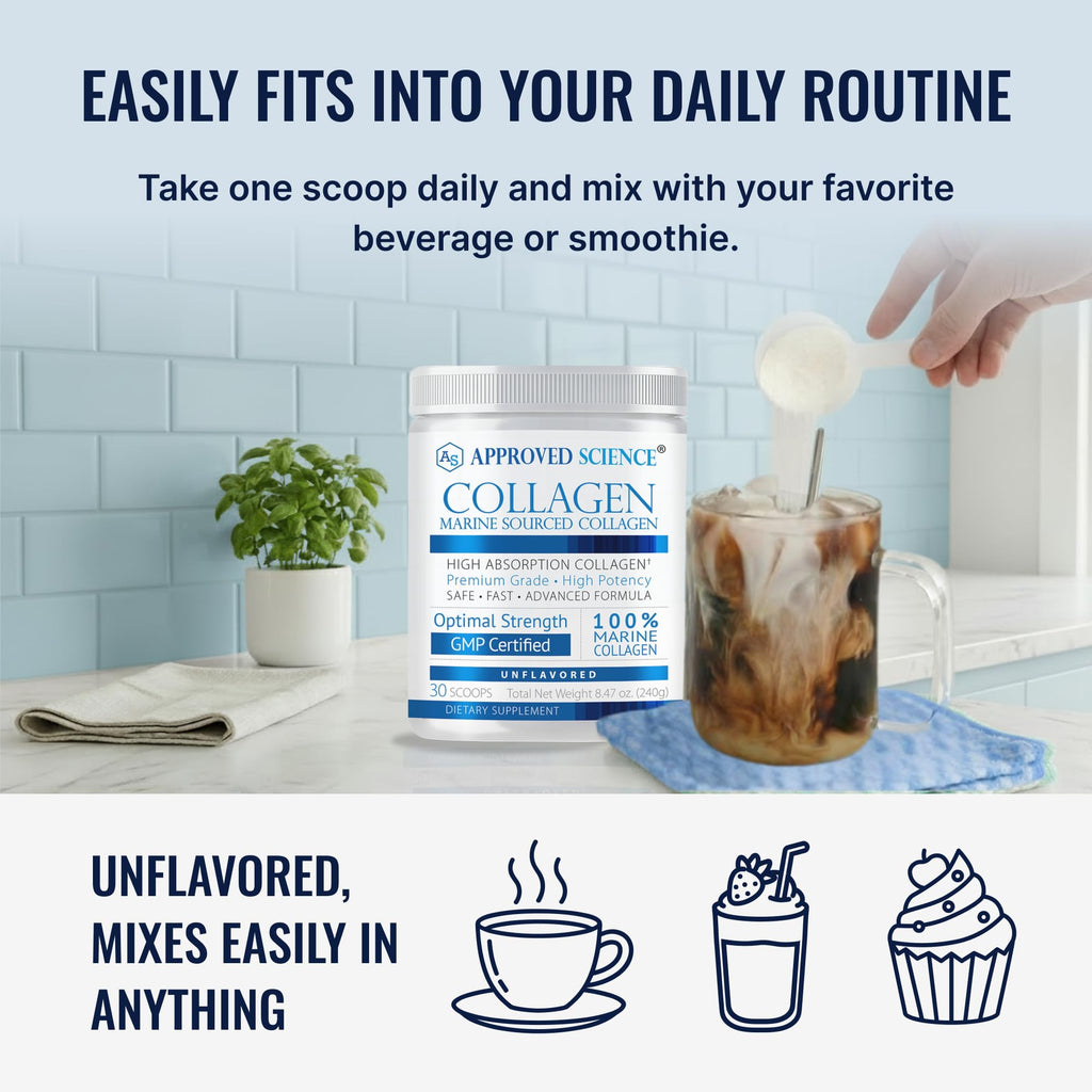 Unflavored Hydrolyzed Collagen Peptides Powder I4376