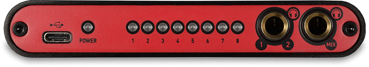 USB Type-C 8 RCA Outputs DJ Audio Interface G9954