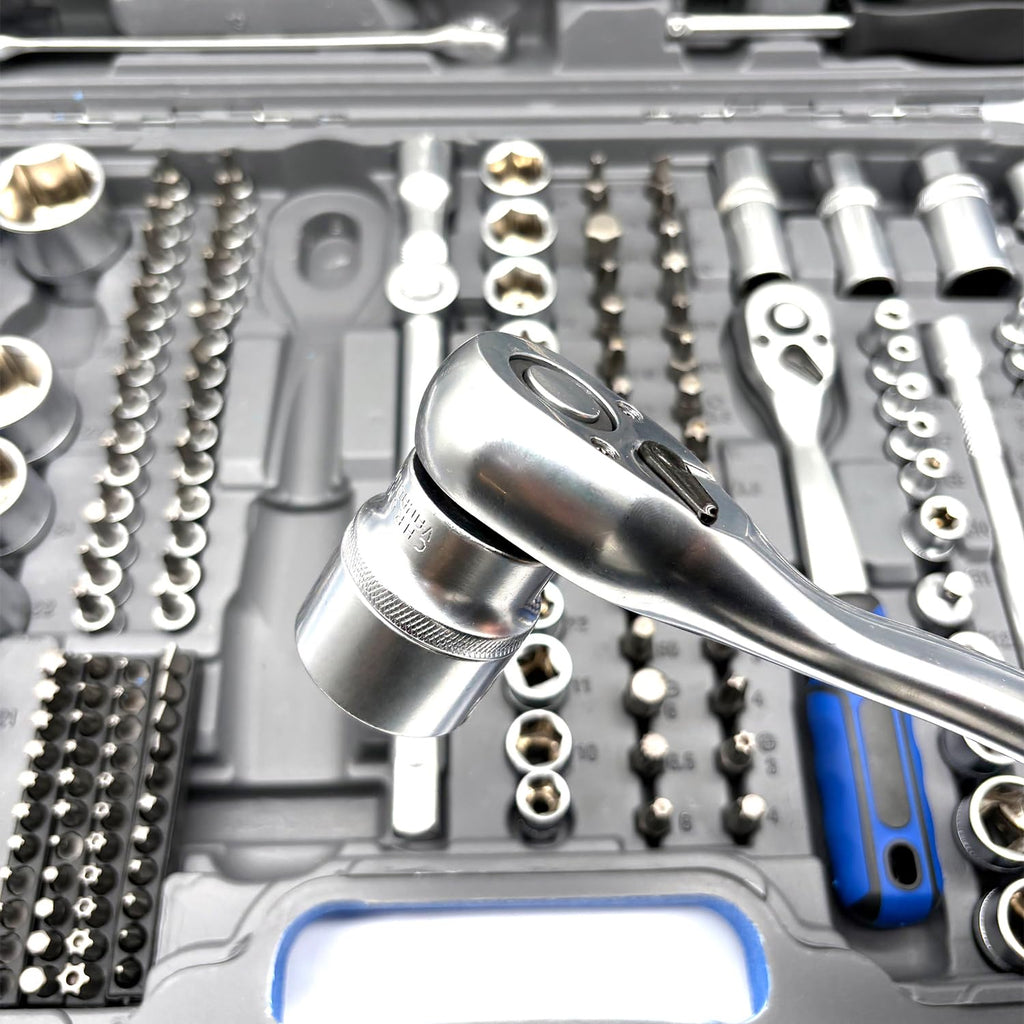 216 Pc Ratchet Socket Wrench Set S295729