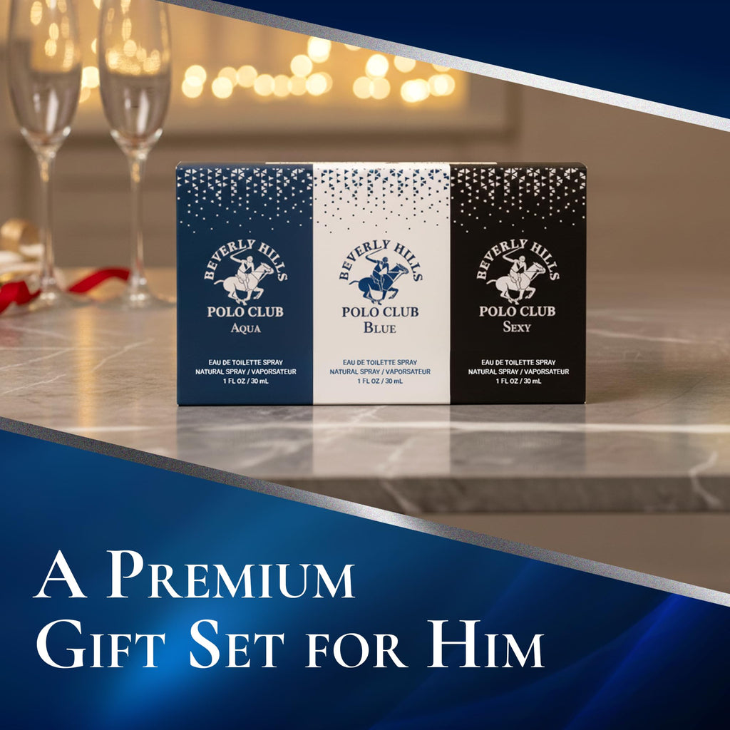 Men’s Eau de Toilette Gift Set 3 Piece 3 x 1 oz D4817