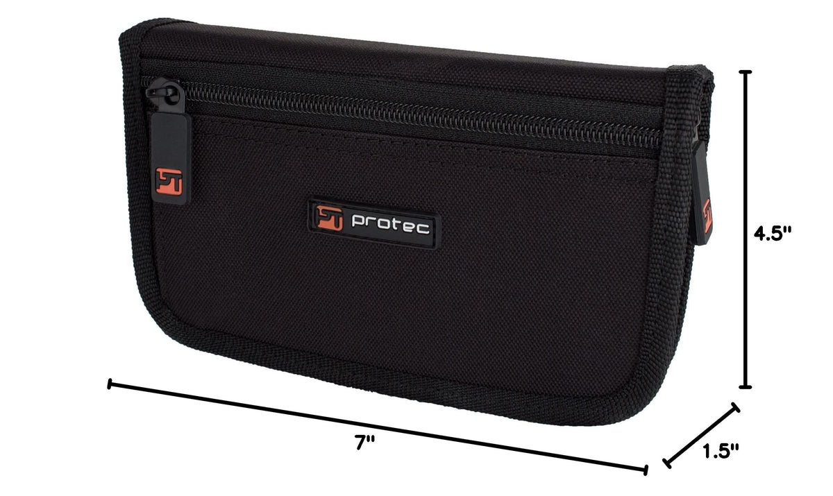 Nylon Trumpet Mouthpiece Pouch with Zipper Closure H159