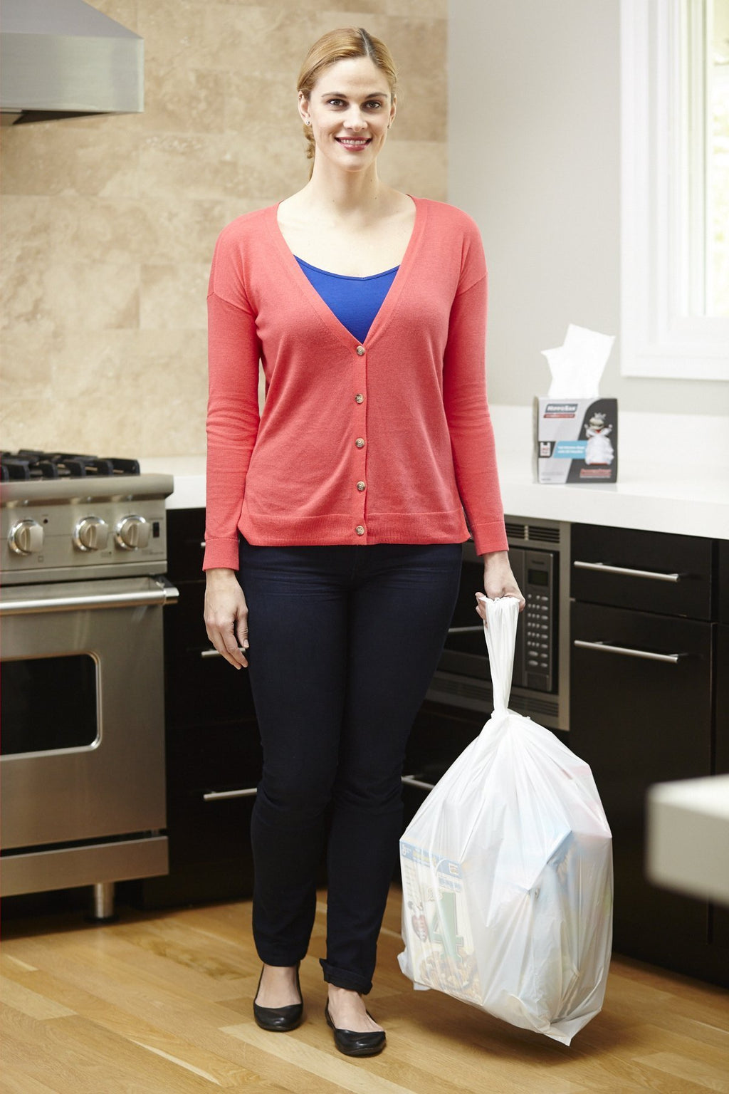 13 Gallon Tall Kitchen Trash Bags 90 Count C93435