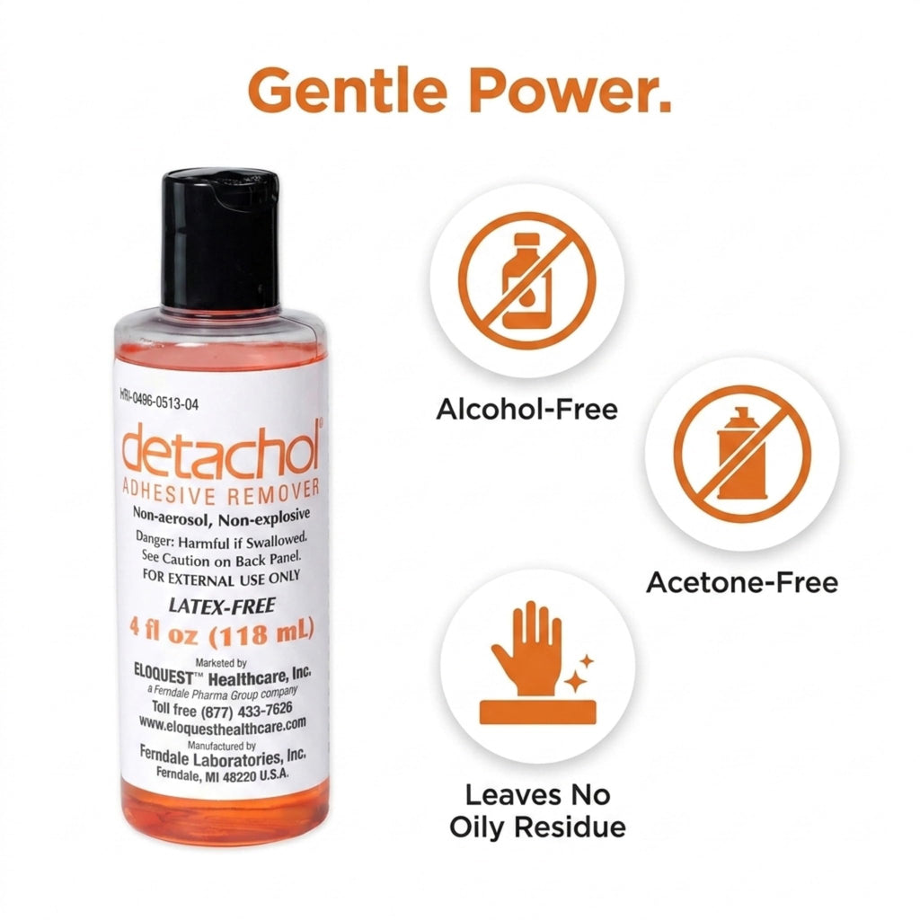 Adhesive Remover 2oz Bottle Alcohol and Acetone Free N195